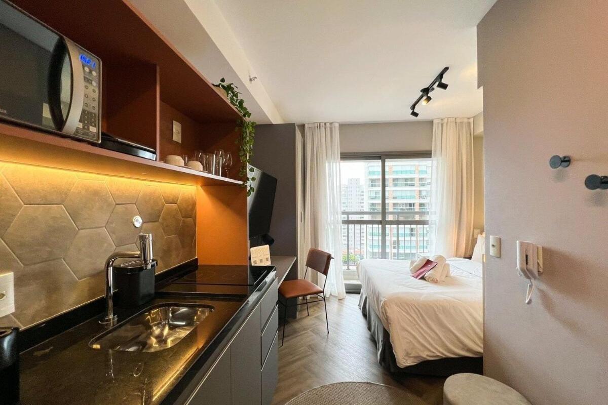 Апартаменты Zainalofts7Moema Ao Lado Metro, Ibira, Casv 1202Id Сан-Пауло Экстерьер фото